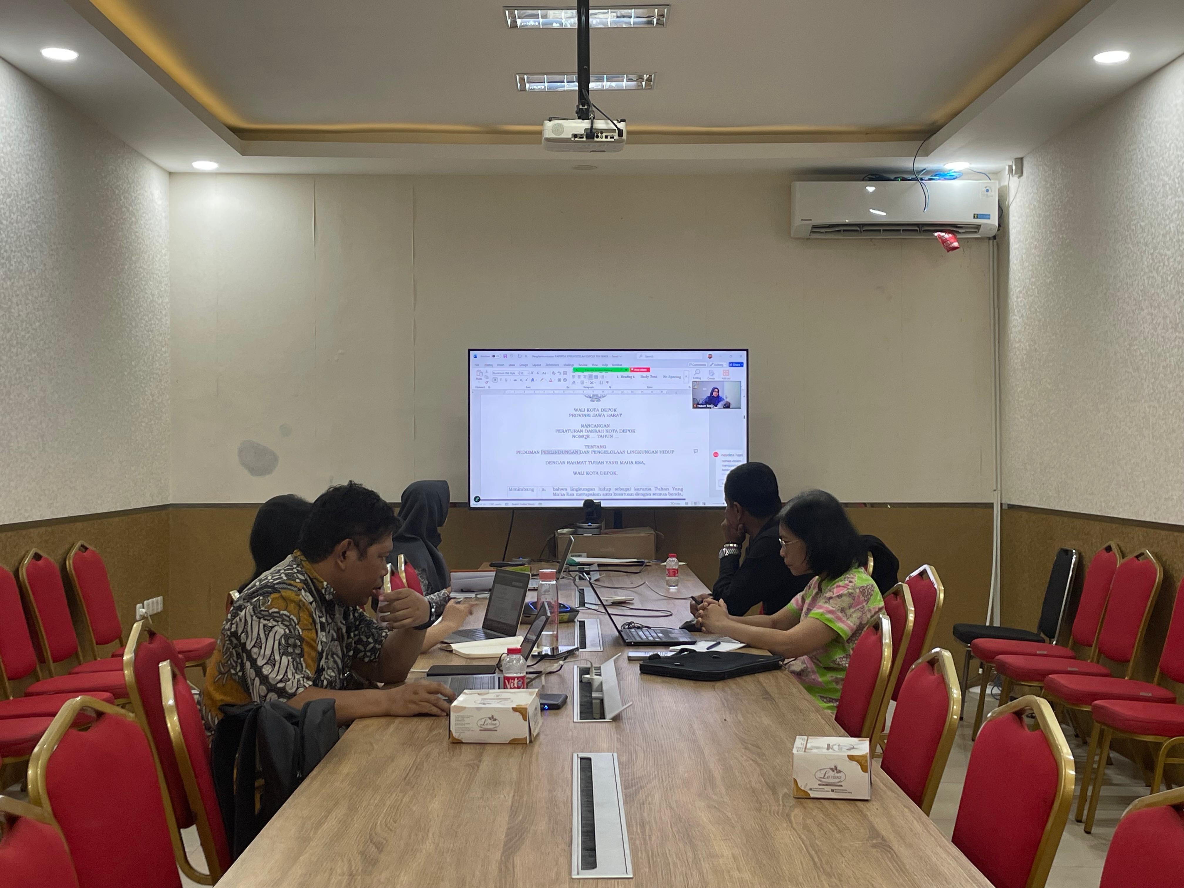 Kemenkum Jabar dan Pemerintah Daerah Depok Matangkan Regulasi Pengelolaan Lingkungan Hidup